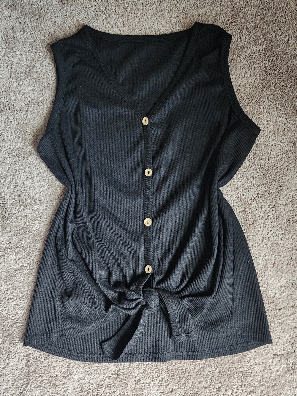 Tie Front Tank Top